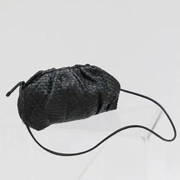 Cleobella Mini Gigi Woven Crossbody in Black - Picture 2 of 11